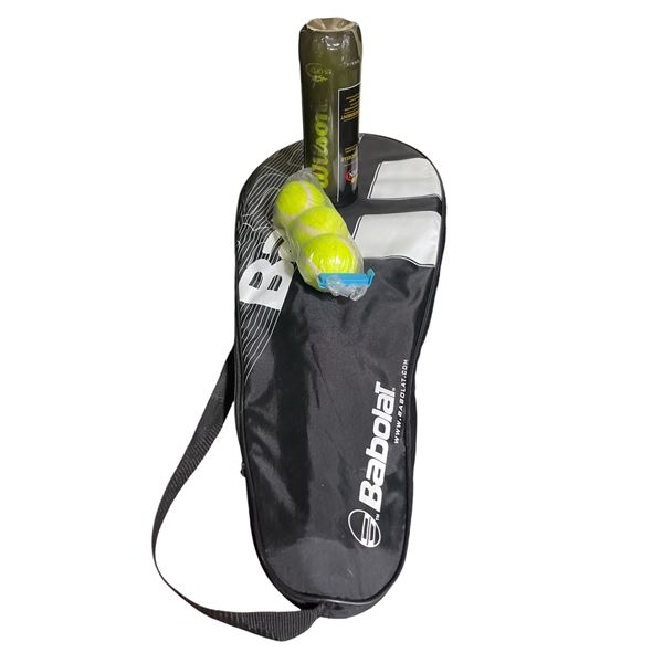 Babolat Tennis Racket - includes Set of Balls & Bag