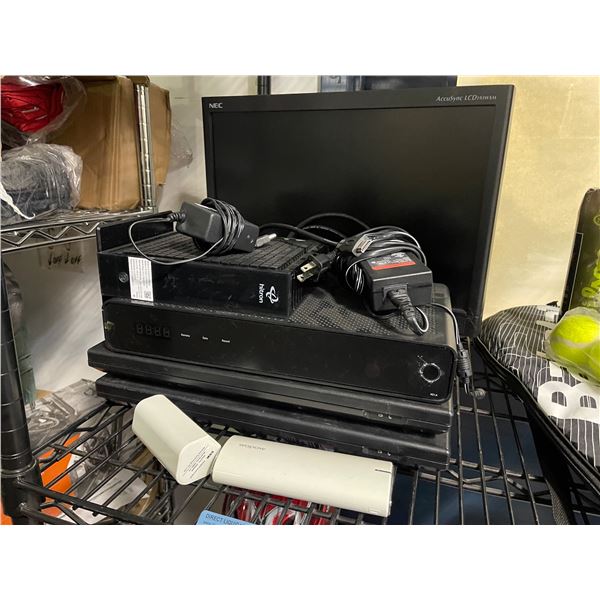 Group of Misc. LCD Monitor, Laptops & Misc. Cables