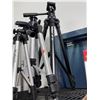 Image 2 : Group of 3 Camera Tripods - includes VF-3110A/Velbon DF 60 & More
