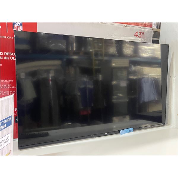 TCL 4K Ultra HD Resolution 43" TV - No Stand, Cable or Accessories (Not Tested)