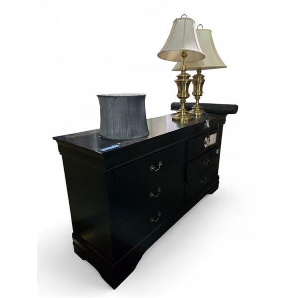 6 Tier Dark Wood Dresser