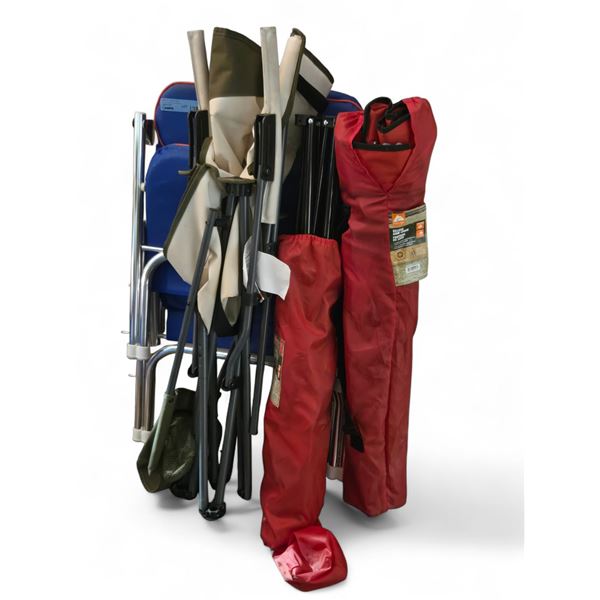 Group of Various Lawn Chairs