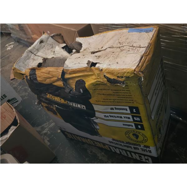 8 Gal Oil Lubrication Central Pneumatic