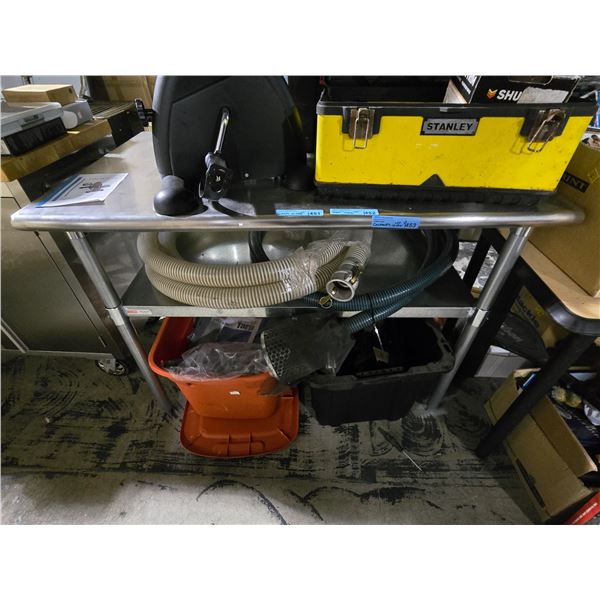 Steel Industrial Table