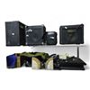 Image 1 : Group of Misc - Amplifiers - Vox, Kustom, UV Party Amp, Assorted Decor, Headphones, Bag, Etc.