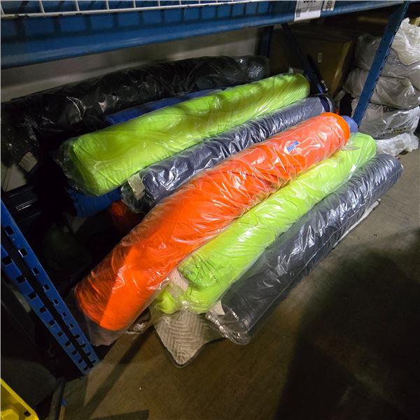 Large Group of Misc Coloured Fabric