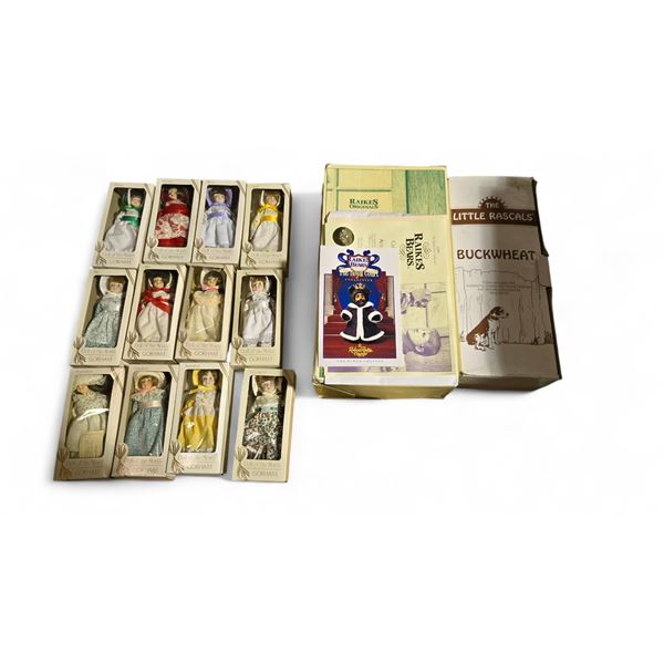 Collection of Gorham Porcelain Dolls & Raikes Originals â€œButtercupâ€ / 