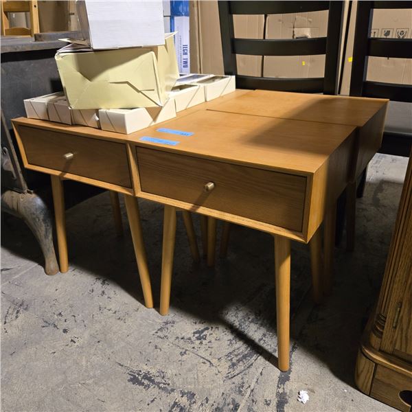 Group of 4 Wood Side Tables