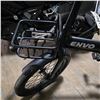 Image 3 : ENVO Folding Electric Bicycle with Front Cargo Rack