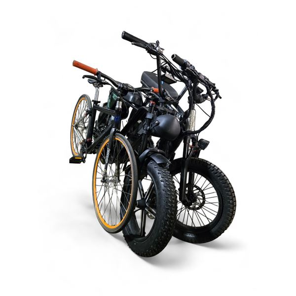 Group of 2 Electric Bikes w/Standards Bike