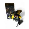 Image 1 : Group of Various Cable Tester, DeWalt Cordless Drill Driver, Black & Decker Sander, Ryobi Battery, E
