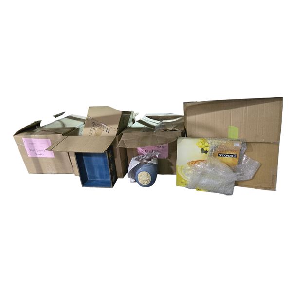 Group of Misc - Bowls, Glassware, Wall Sconce, Etc.