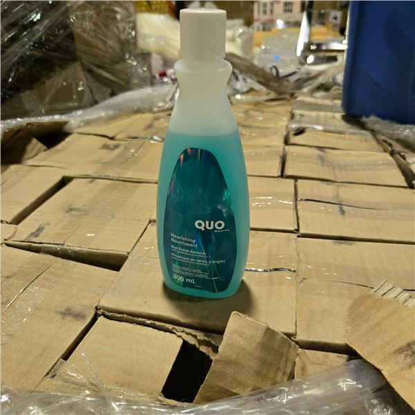 Pallet of QUO Strengthening Blue Nail Polish Remover