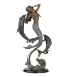 Mermaid and Dolphin Companions