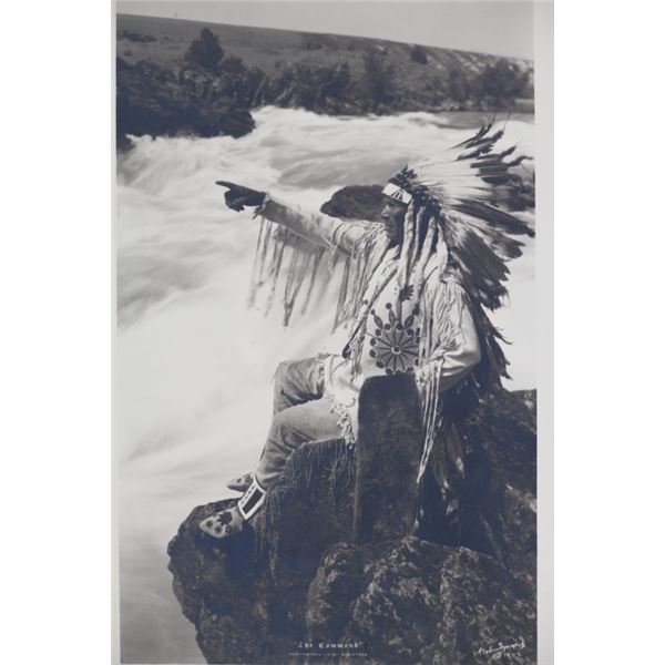 Ca. 1922 Chief Koostata Dayton, Montana Photo