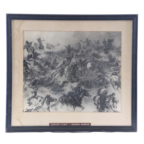 "The Indian Battle of Little Bighorn", Elk Eber