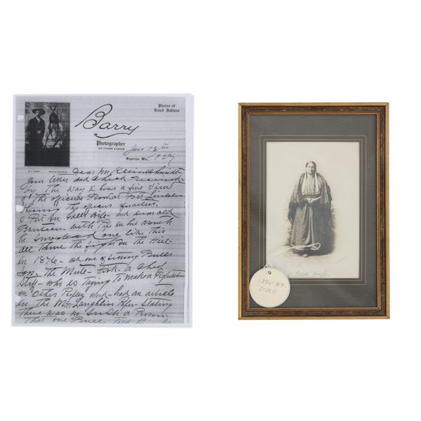 D. F. Barry Chief Gall's Wife Photo, ca. 1881-1885