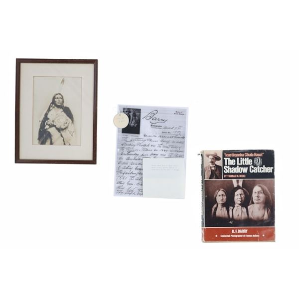 Rare D. F. Barry Hunkpapa Chief Gall Photo, 1881