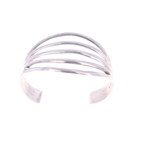 Navajo Francis L. Begay Sterling Silver Bracelet