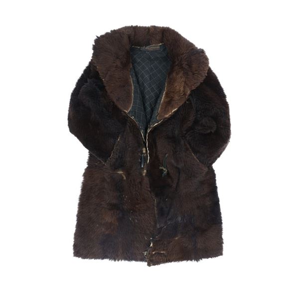 1870 Indian War Bear Hide Coat ex-Montana Ranch