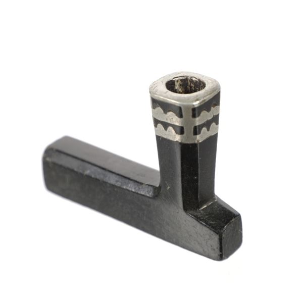 19th-C. Eastern Plains Calumet Steatite Bowl 1877