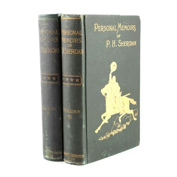 "Personal Memoirs of P.H. Sheridan" 1st Ed. 1888