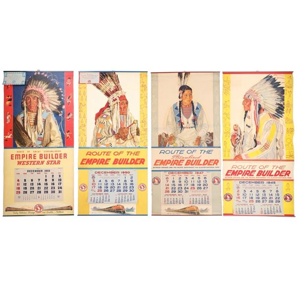 Great Northern Railway Winold Reiss Calendars (4)