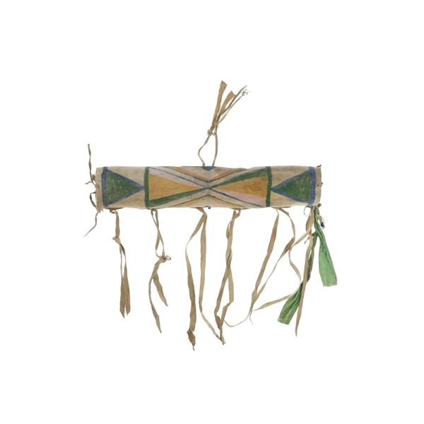 C1900 Blackfeet Chief Little Dog War Bonnet Case