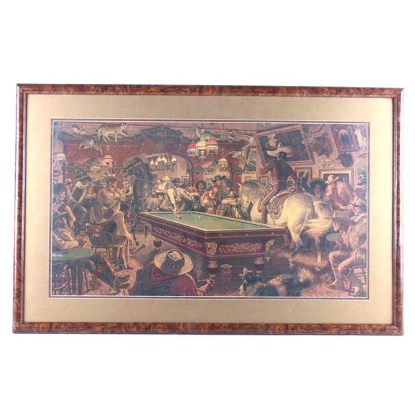 "A Gentleman's Foursome" By Arnold Friberg, Signed