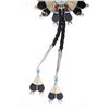 Image 3 : Zuni Pauline Lonjose Sterling Inlay Sunface Bolo