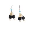 Image 4 : Zuni Pauline Lonjose Sterling Inlay Sunface Bolo