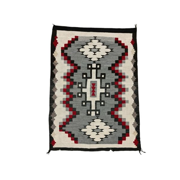 Ca. 1890- Navajo Ganado Hubbell Trading Post Rug