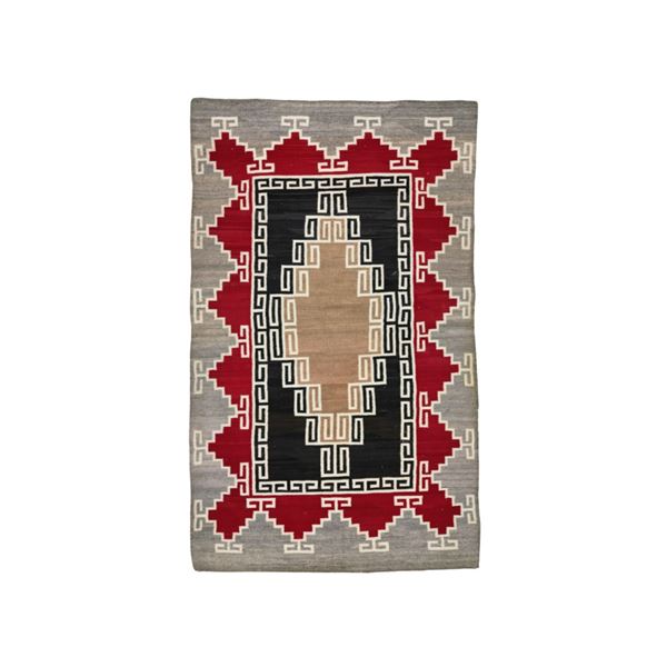 ca. 1890 Navajo J.B. Moore Plate XXV Crystal Rug