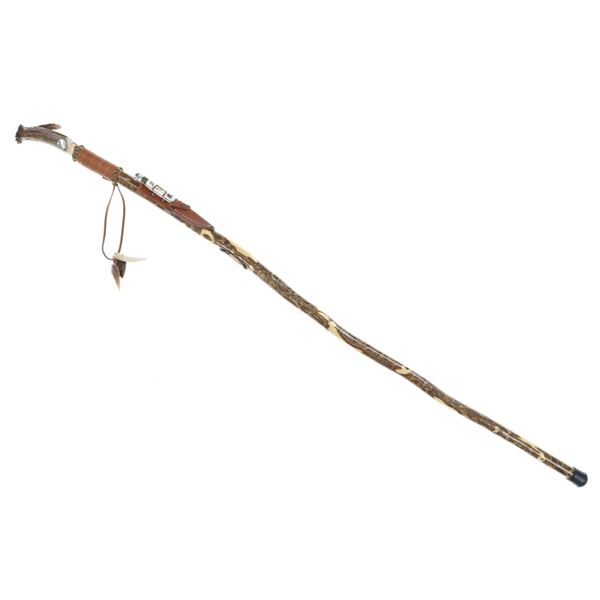 Projectile Point Liberty Nickel Walking Stick