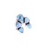 Image 8 : Navajo Sterling Silver Golden Hills Turquoise Ring