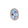 Image 1 : Navajo Diné Becenti Sterling Fine Inlay Ring