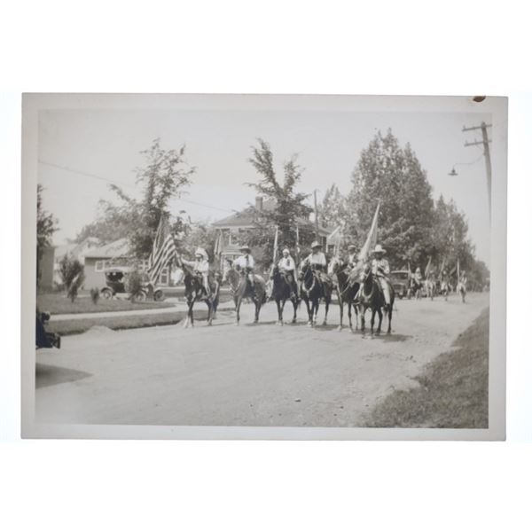 Miller Bro's 101 Ranch Pre-Show Parade Photograph