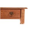 Image 4 : Antique Mission Style Quartersawn Oak Side Table