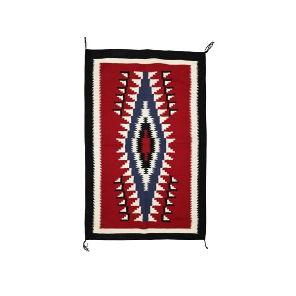 Navajo Crystal Trading Post Storm Pattern Rug