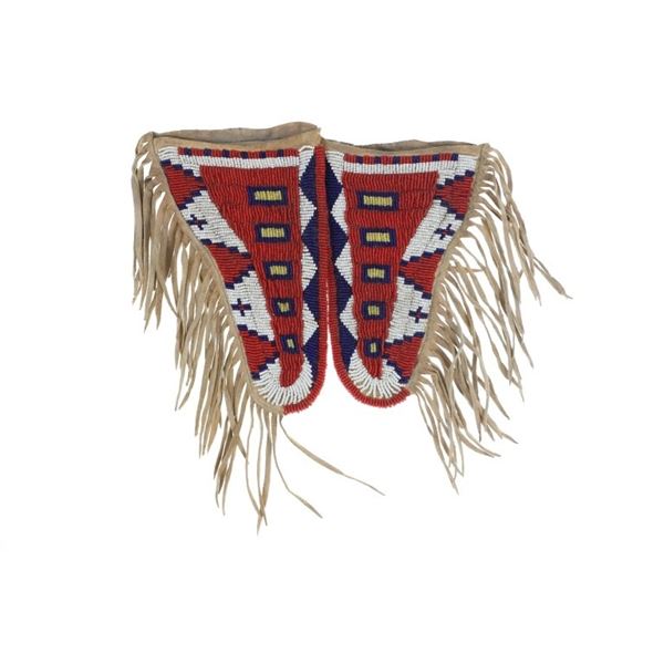 Cheyenne Matched Set of Beaded Holsters c.1900-30