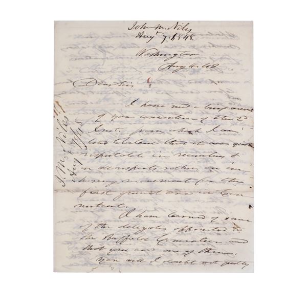 Martin Van Buren 1848 Election Correspondence