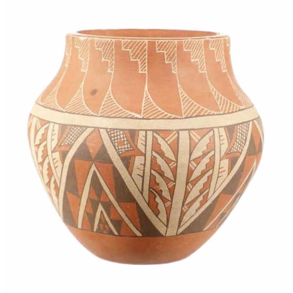 David Chinana (b. 1963, Jemez Pueblo) Pottery Olla