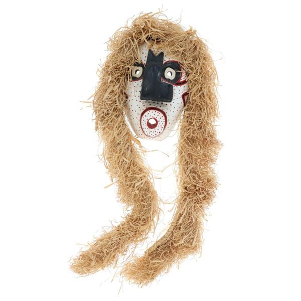 Iroquois Seneca False Face Society Smallpox Mask