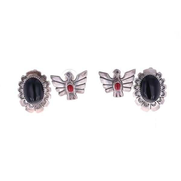 Arthur Platero (Laguna-Zuni) 1960’s Earrings Sets