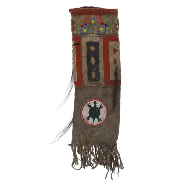 Western Chiricahua Apache Beaded Pipe Bag