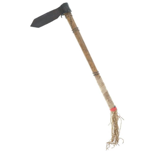 Mid-1800's Crow Spontoon War Club Tomahawk