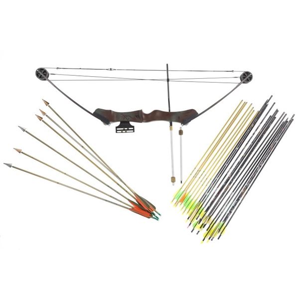 Browning Nomad II Bow & Easton, Beman Arrows