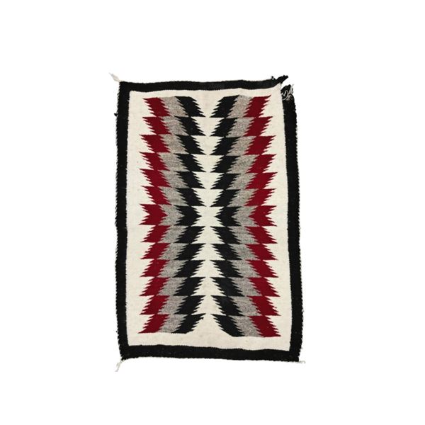 Ca. 1930's Navajo Ganado Eye Dazzler Rug