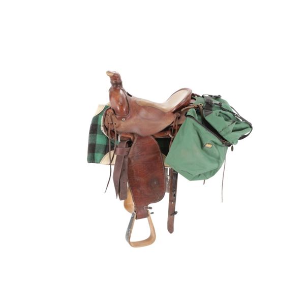 Rocky Mountain Saddle Co. 14 1/2" Buckaroo Saddle