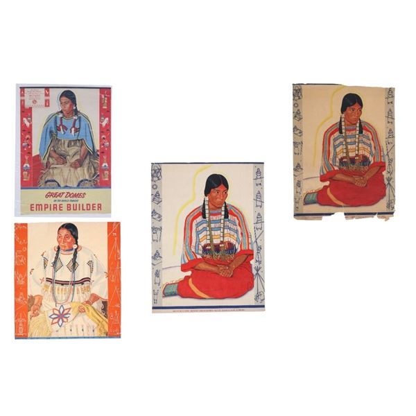 Winold Reiss GNRR Calendar Toppers 1940-50s (4)